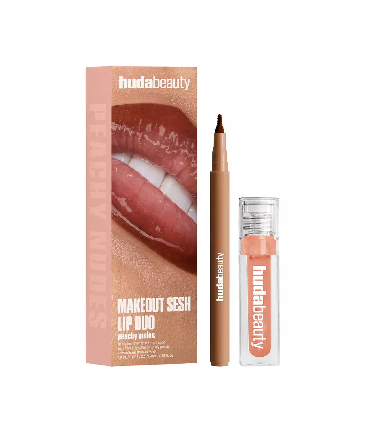 MAKEOUT SESH LIP DUO PEACHY NUDES image