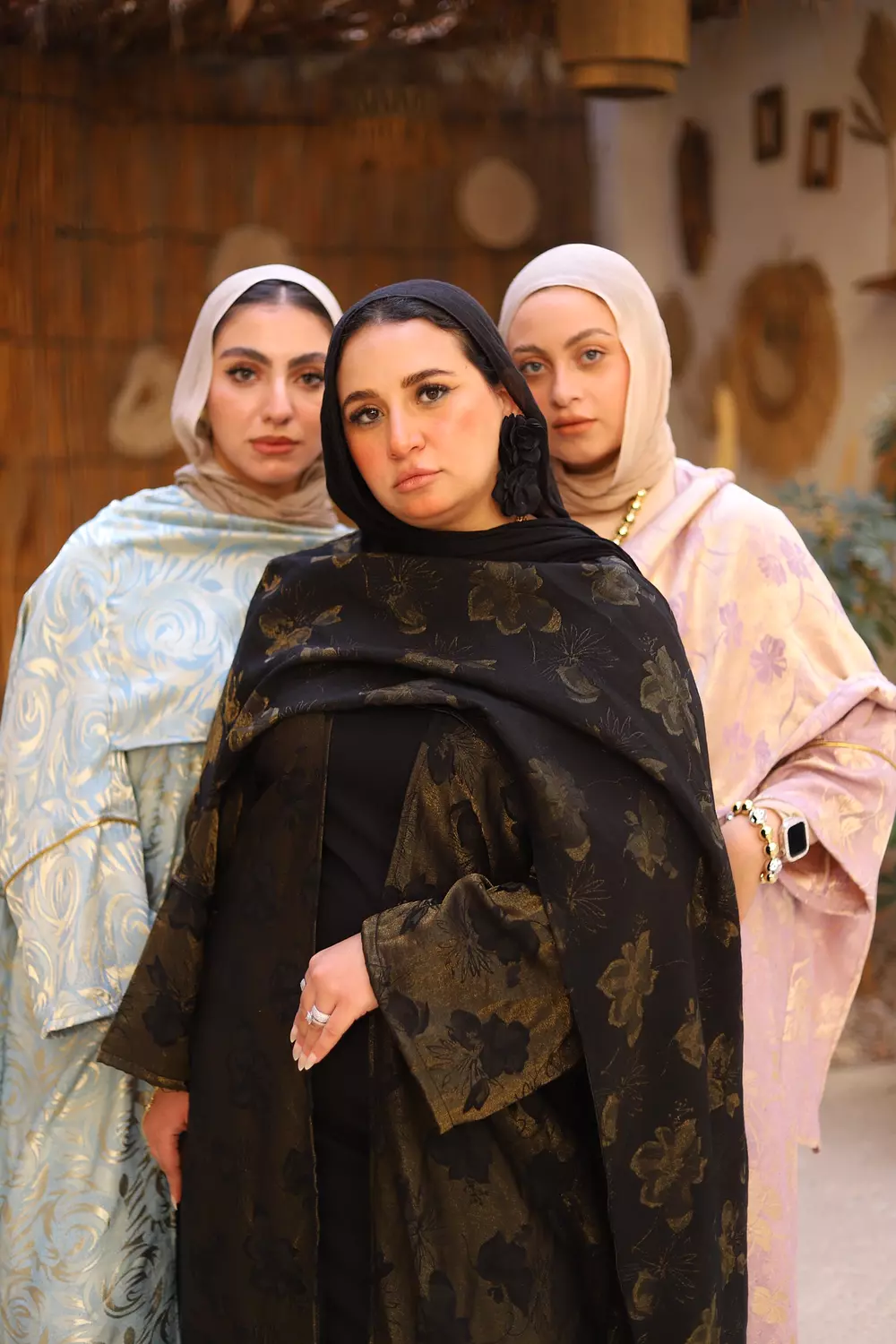 Black & Gold Jacquard  4