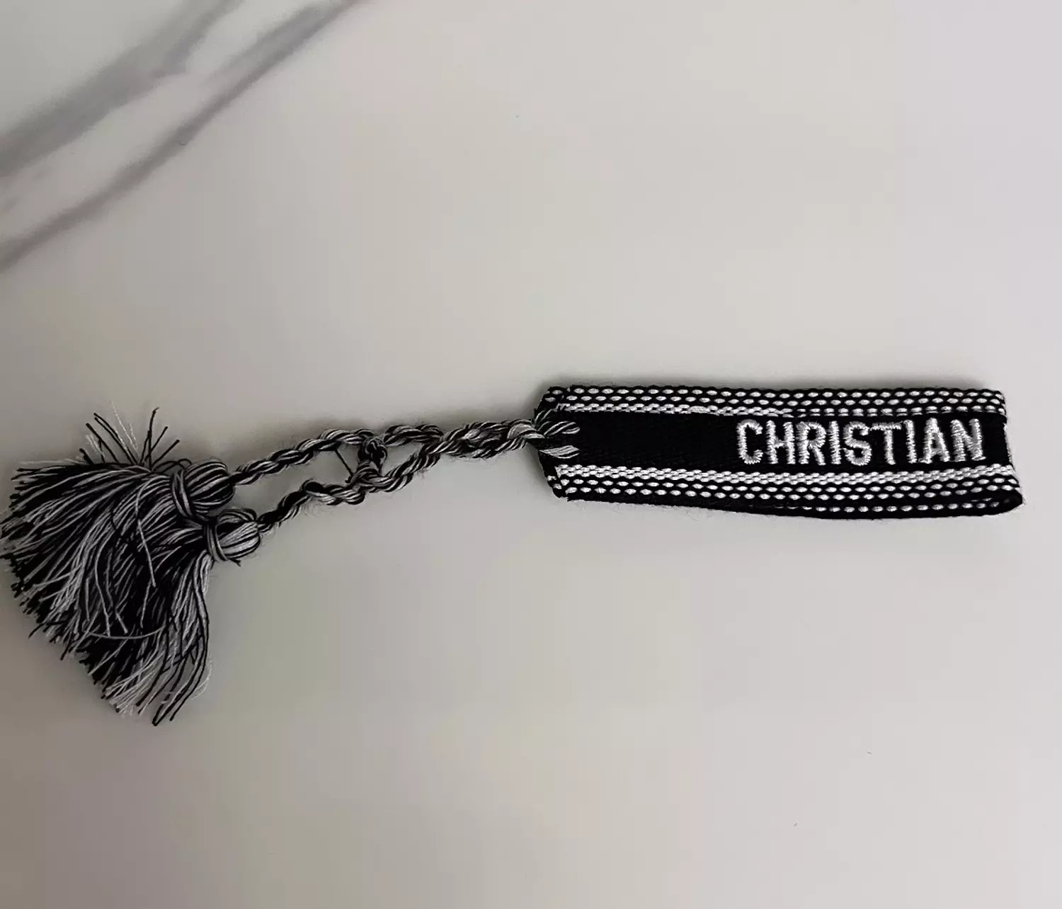 Black Christian Dior Friendship Bracelet 4