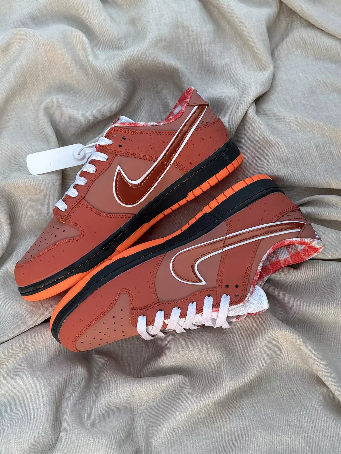 Nike X Concepts SB Dunk low “orange lobster  3