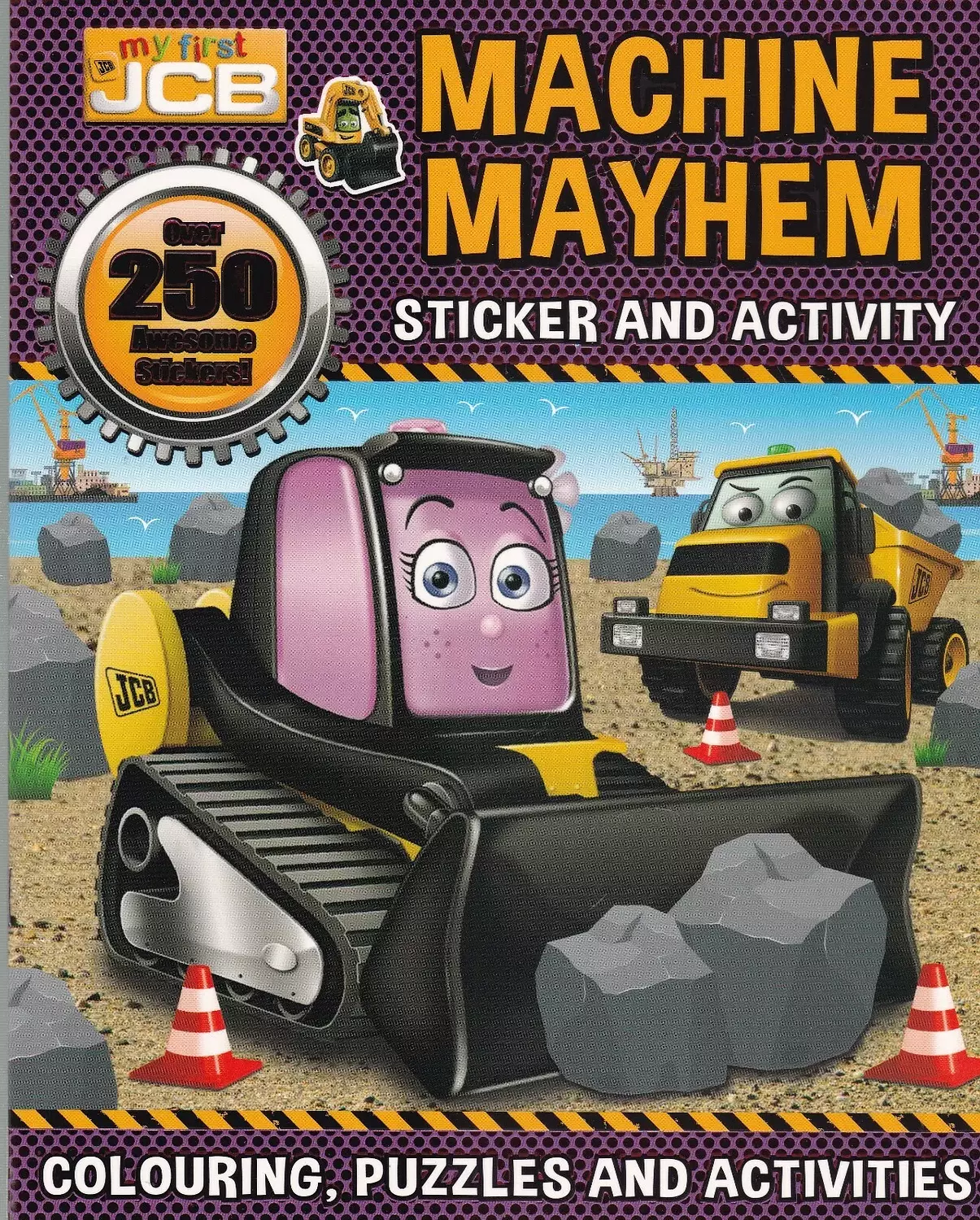 My First JCB: Machine Mayhem Sticker and Activity image
