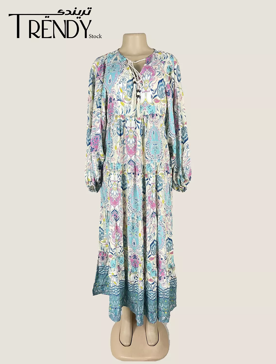 Aqua Summer Dress image