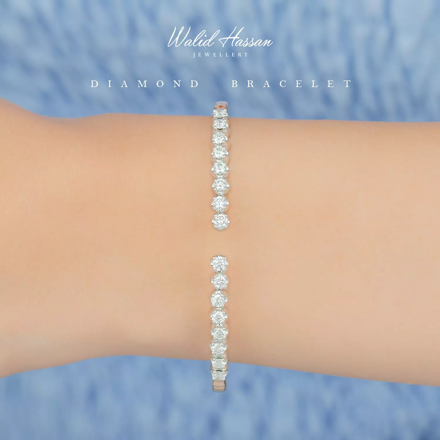 diamond bangle 999