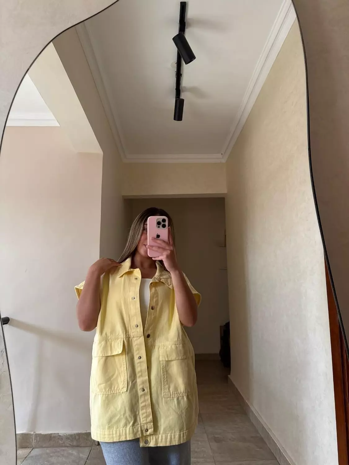 Long Gabardine Vest 6