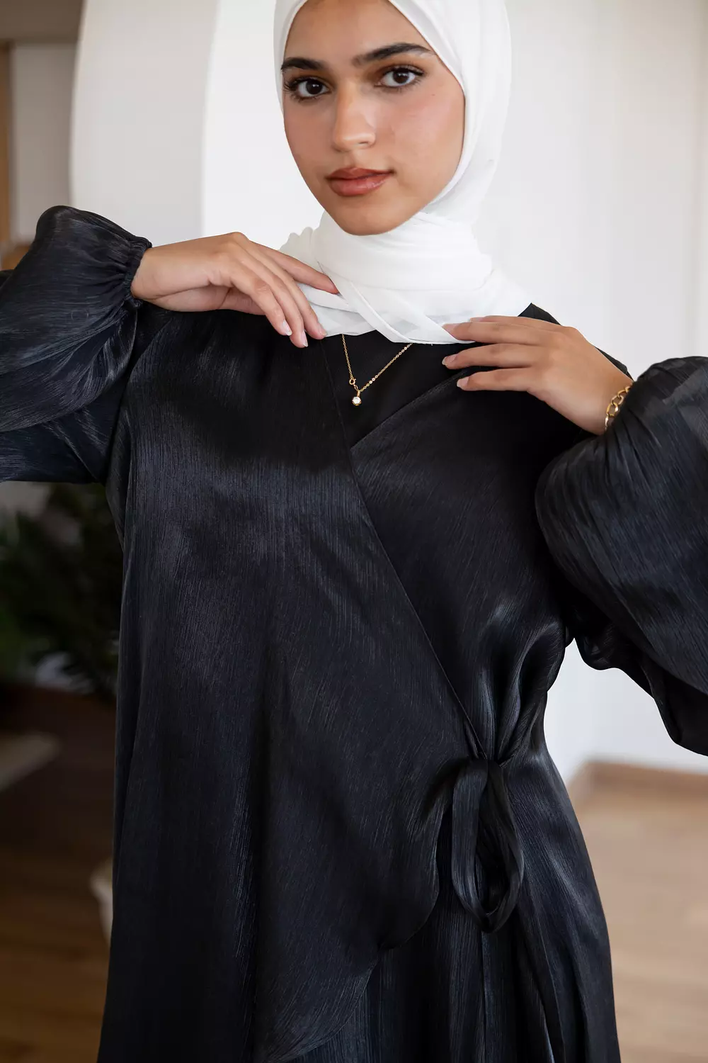 Glimmer Wrap Top 050 3