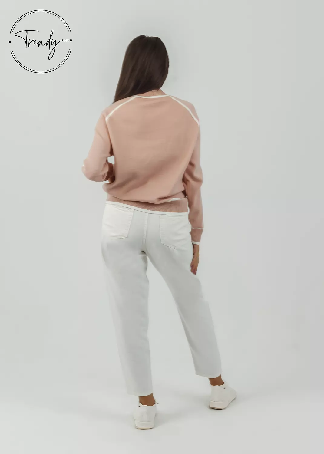 Wool Plain Pullover  2