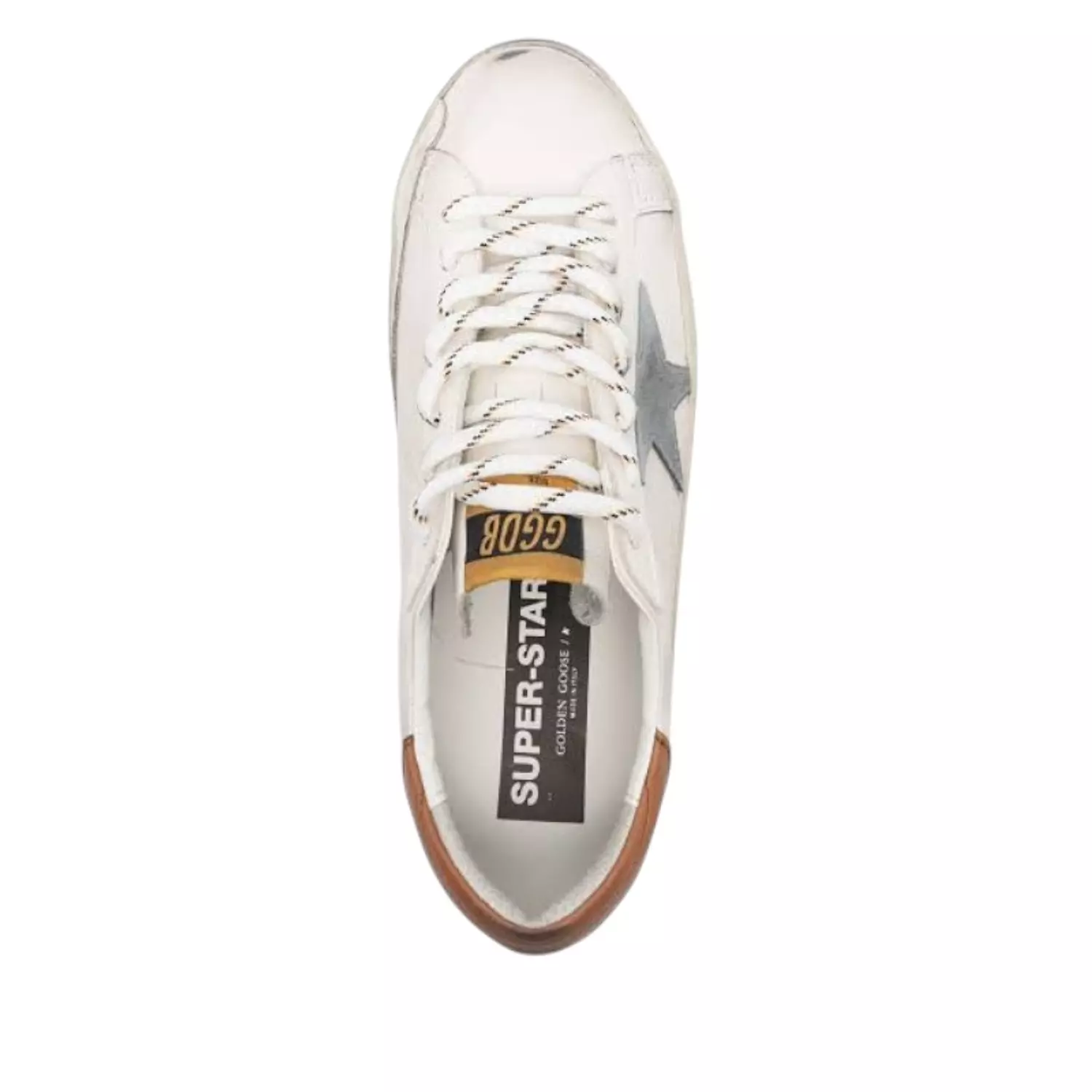 Golden Goose Super-Star White Grey Brown 2