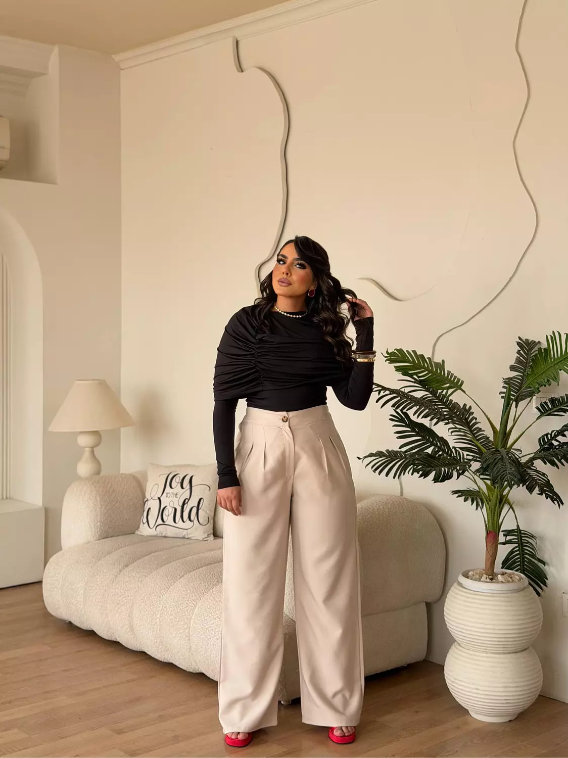 The Command Pants In Beige hover image