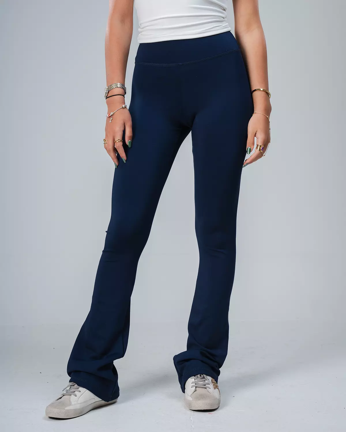 Yoga pants (navy blue) 1