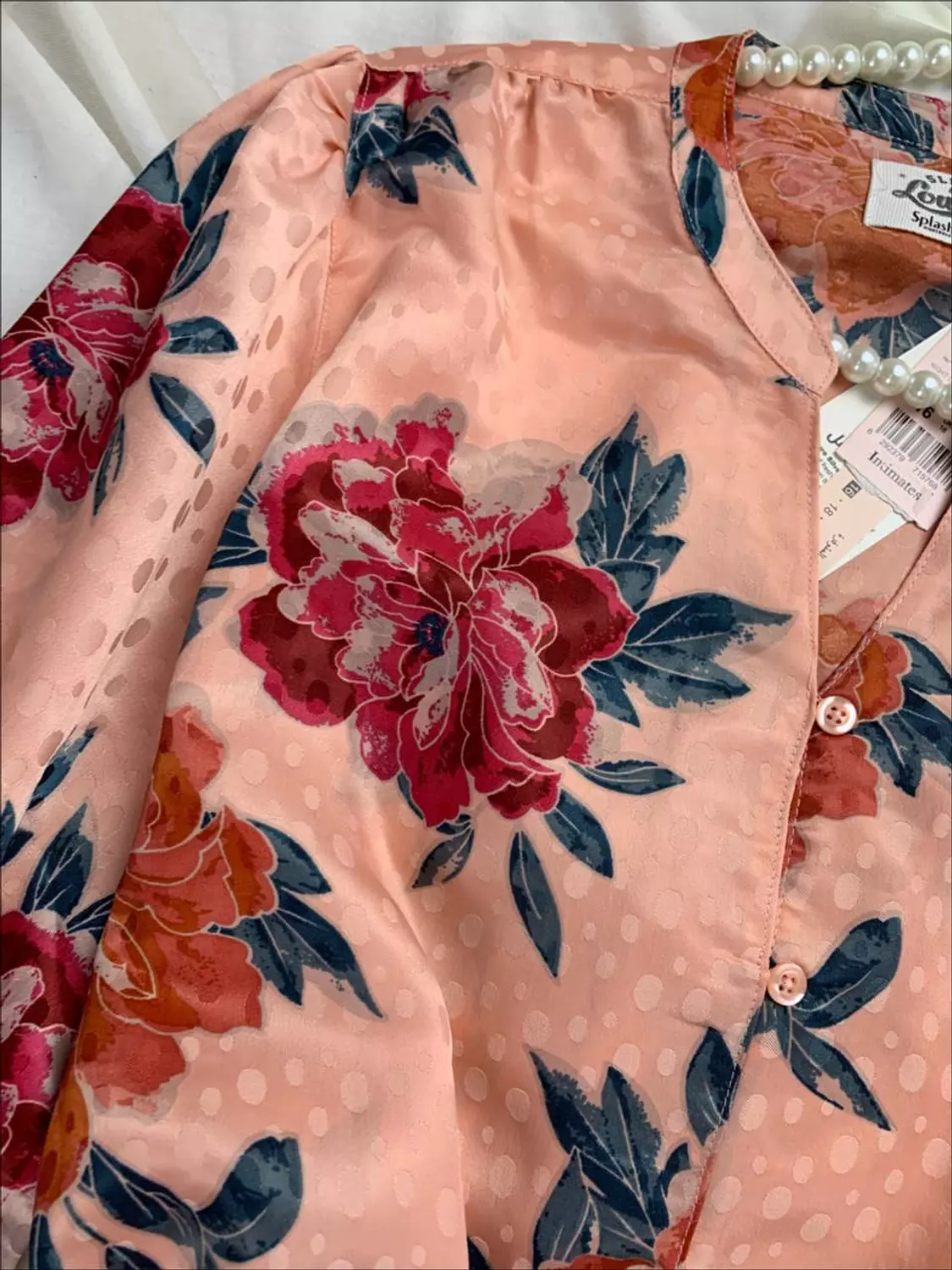Maxi floral satin dress from Splash 3