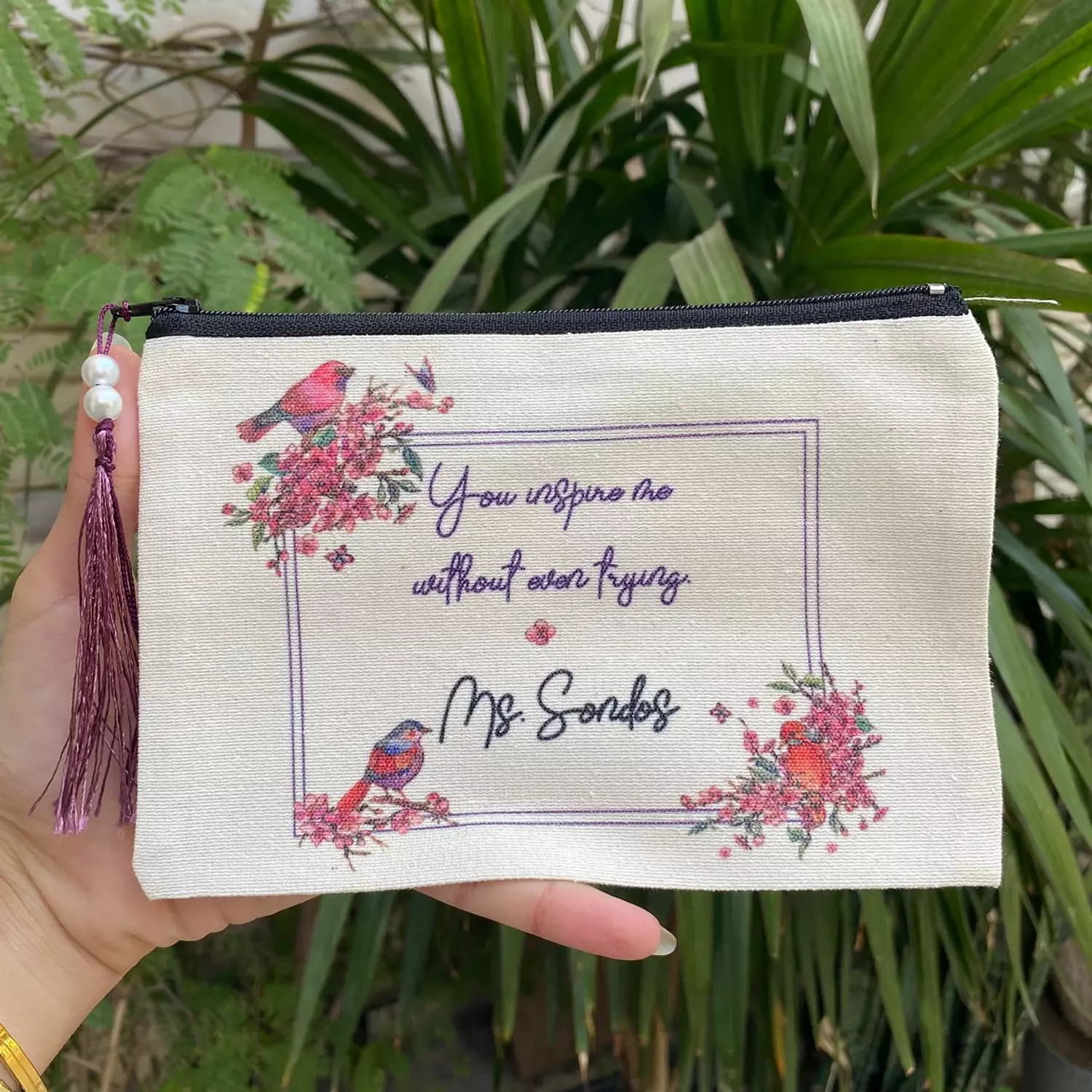 Birds Purple Gift Box    1