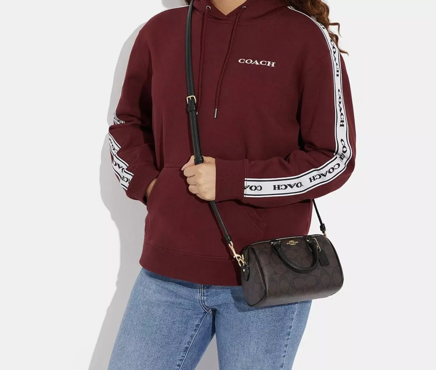 Mini Rowan Crossbody In Signature Canvas hover image