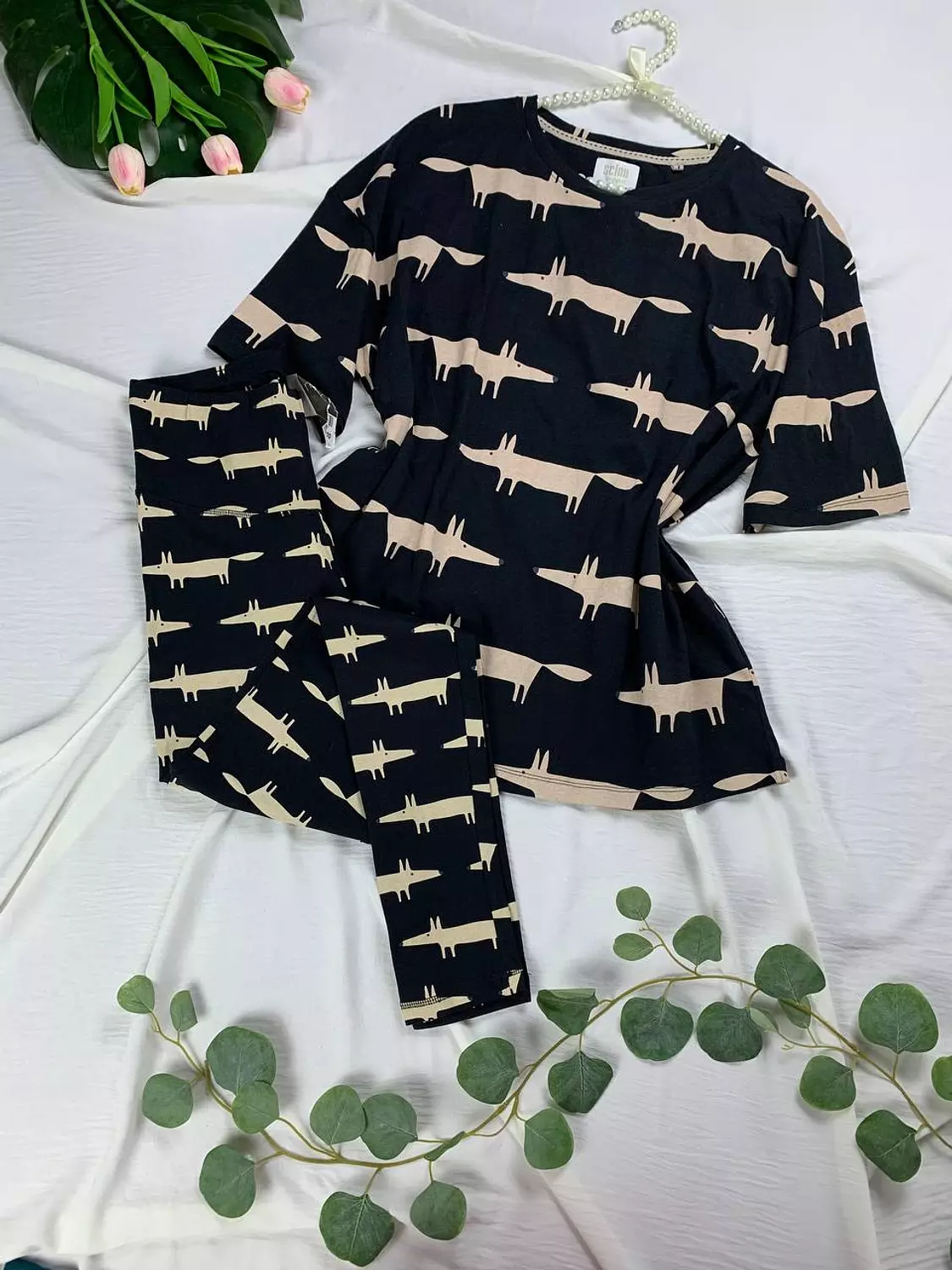 Oversized cotton maternal pijama set from next uk   Size 10 to 50:60 k   For 565 image