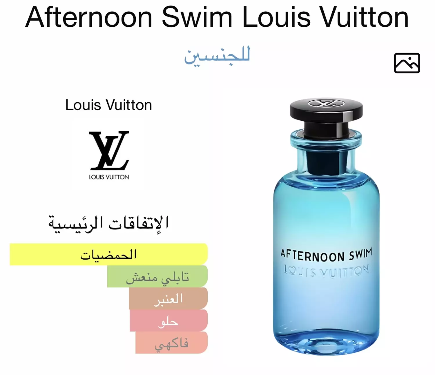 Afternoon Swim Louis Vuitton hover image