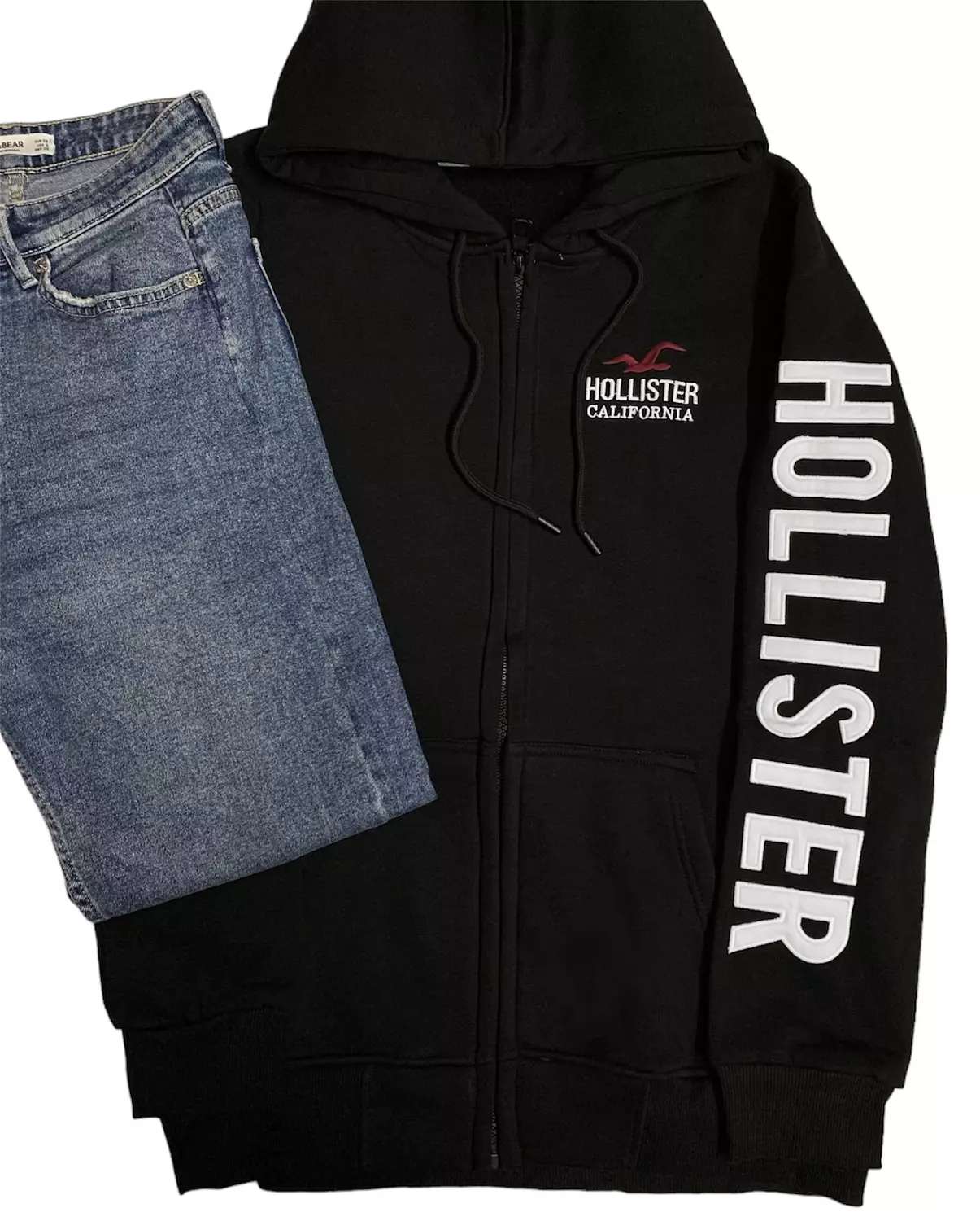 Hollister Zip Up Hoodie 1