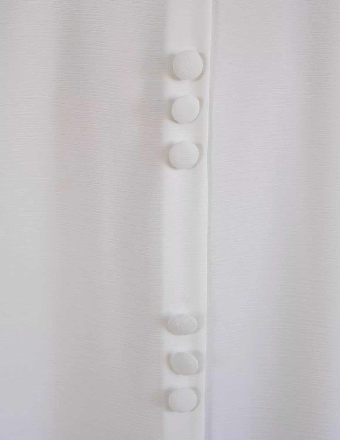 White Abaya with bockets 2