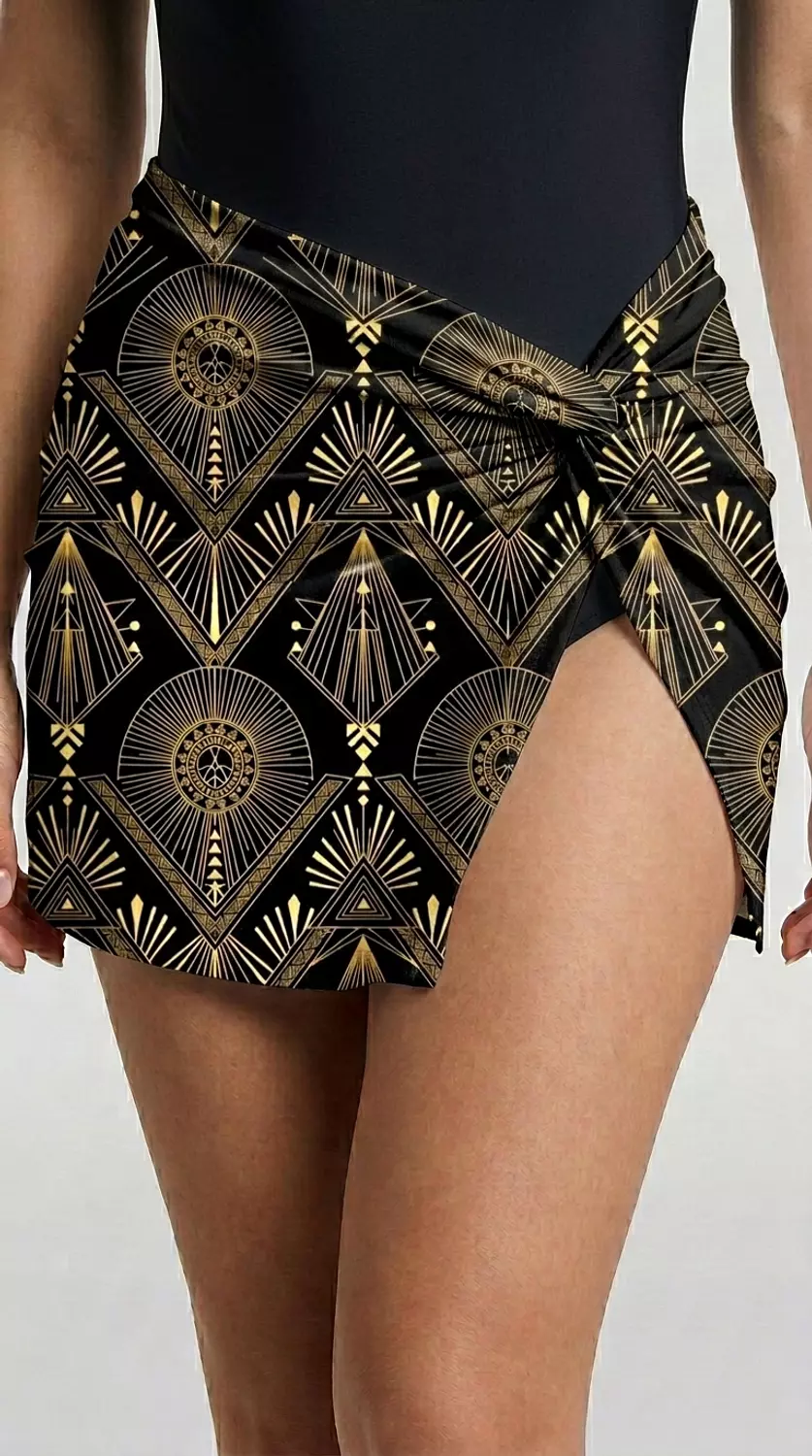 Infinity twisted skirt image