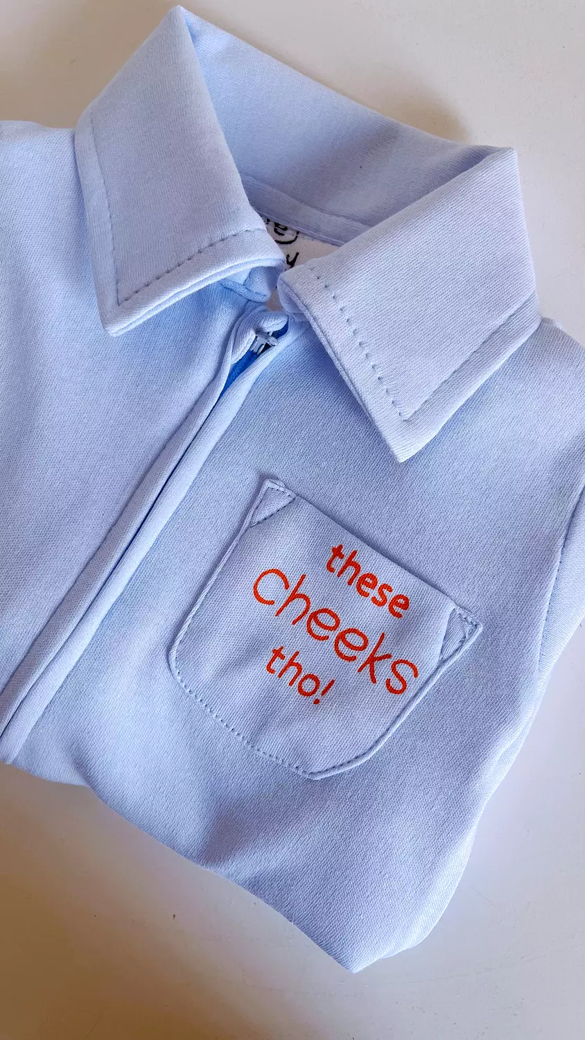 ⁠Premium ”These cheeks tho” Footie 5