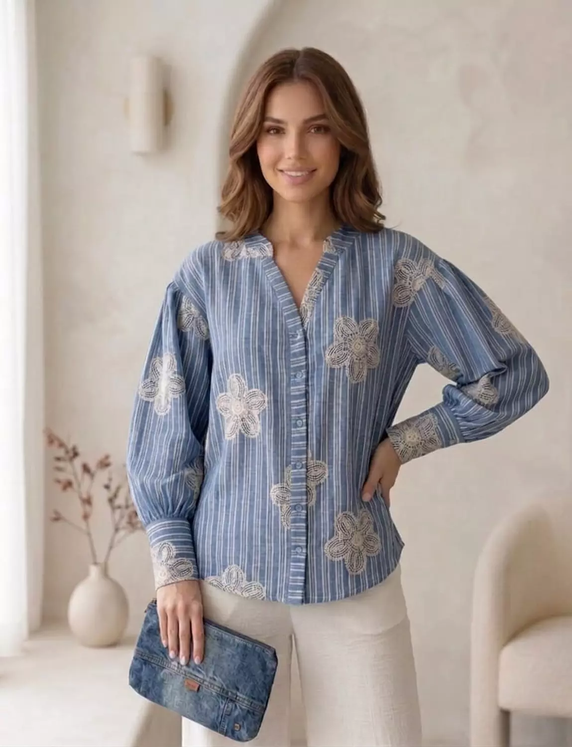 Linen blouse image