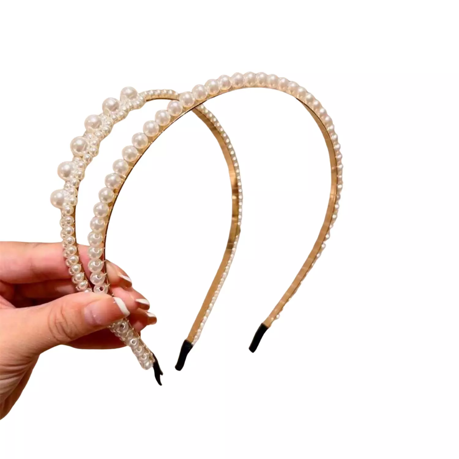Minimalist Faux Pearl 1 Pc Headband 2