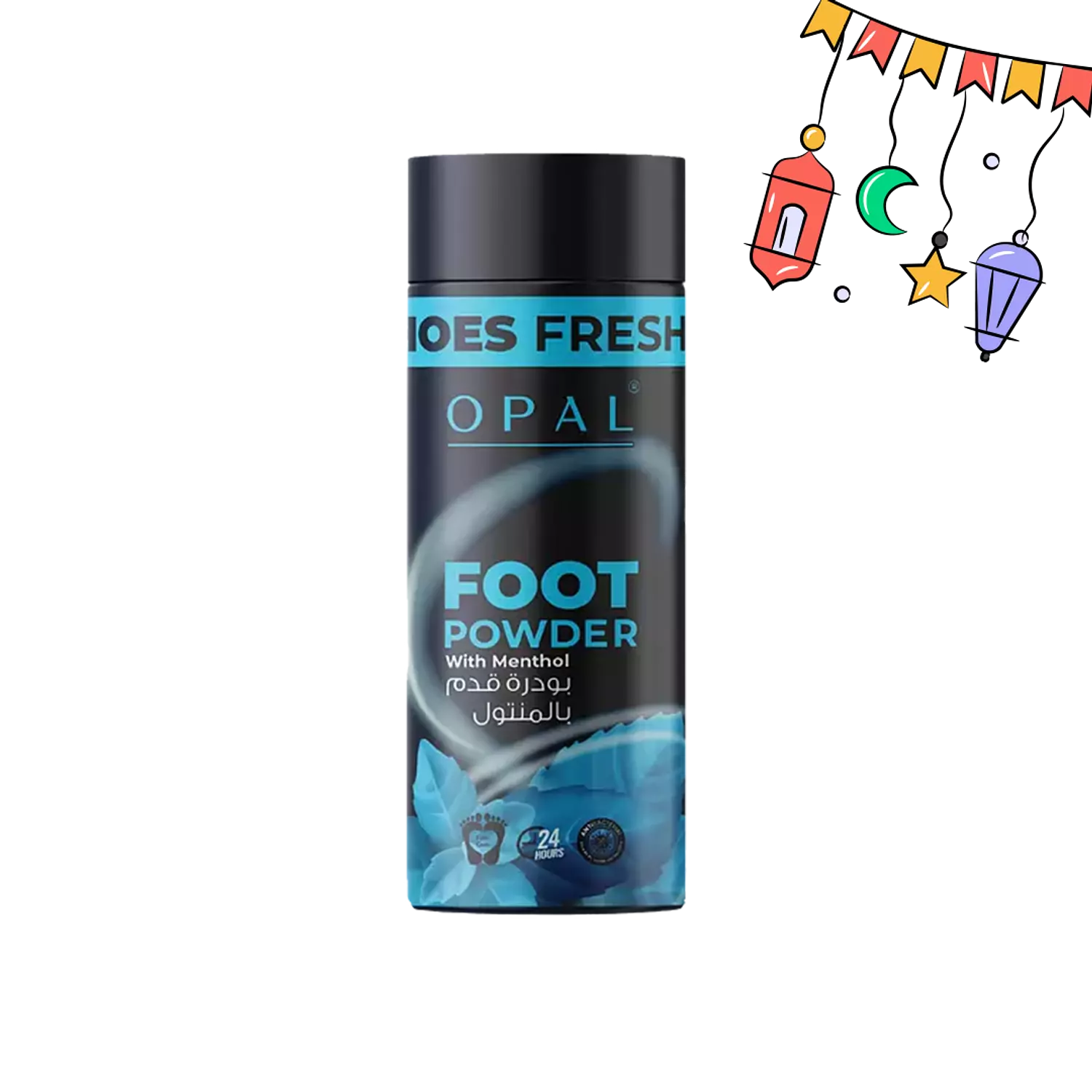 Menthol foot powder hover image