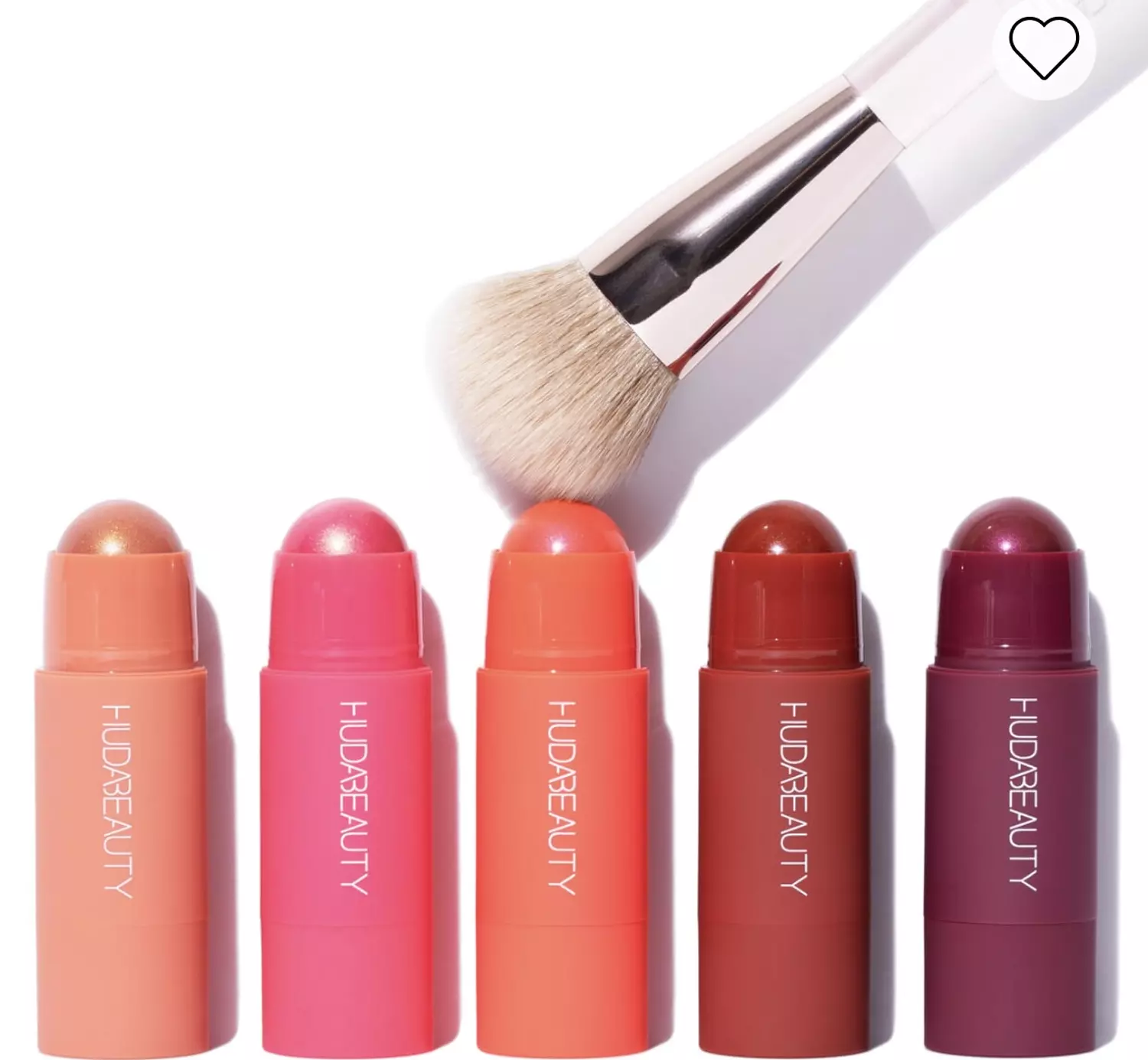 huda beauty Cheeky Tint Blush Stick Brush 3