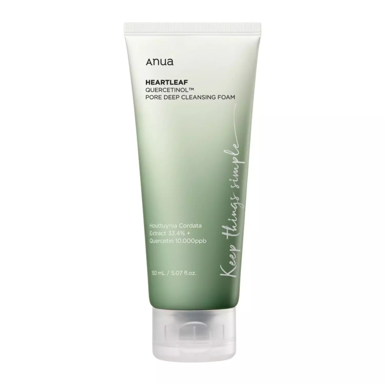 Anua Heartleaf Quercetinol Pore Deep Cleansing Foam 150m image