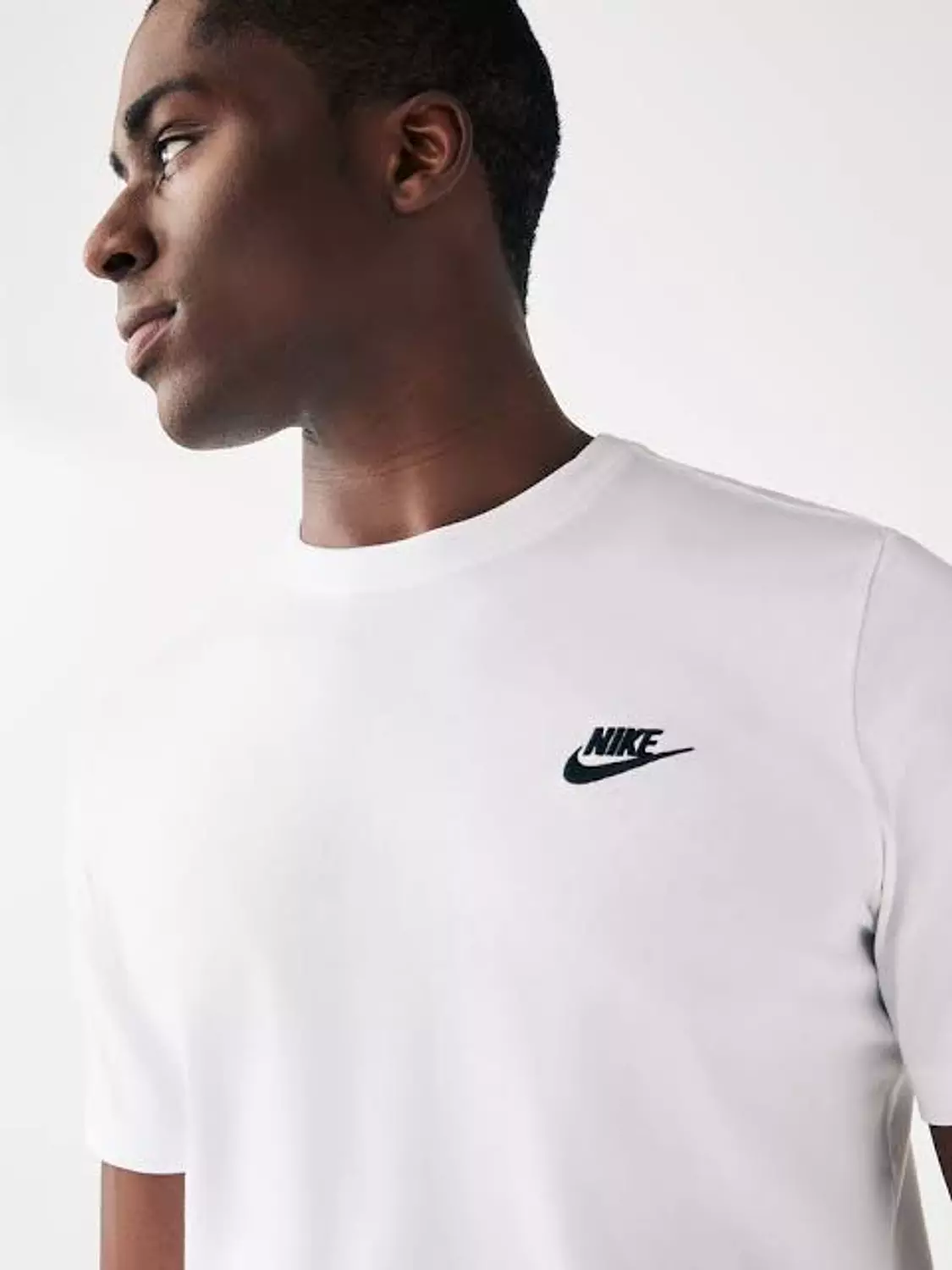 T-shirt nike slim fit white hover image