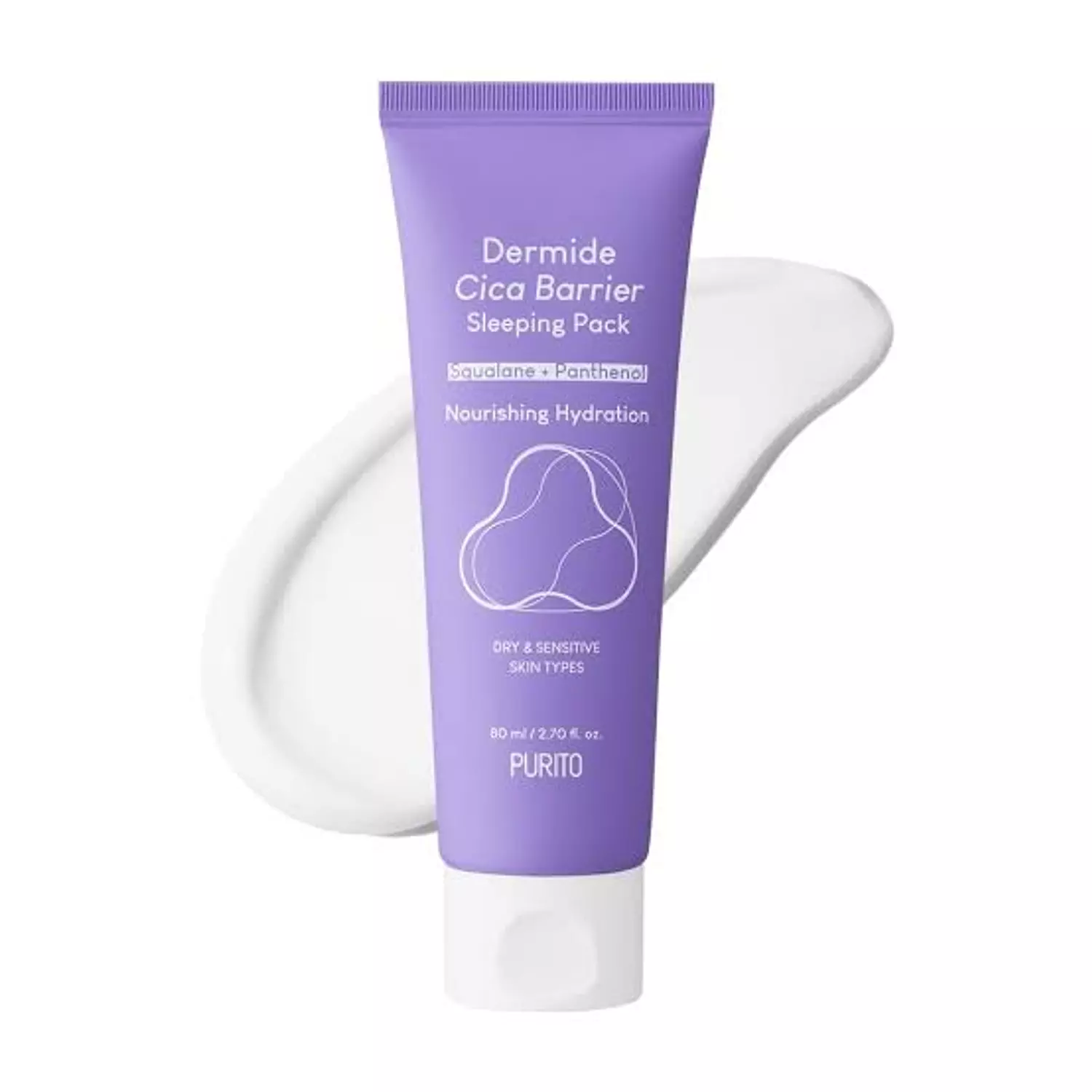 Purito - Dermide Cica Barrier  Sleeping Pack (80 ml)