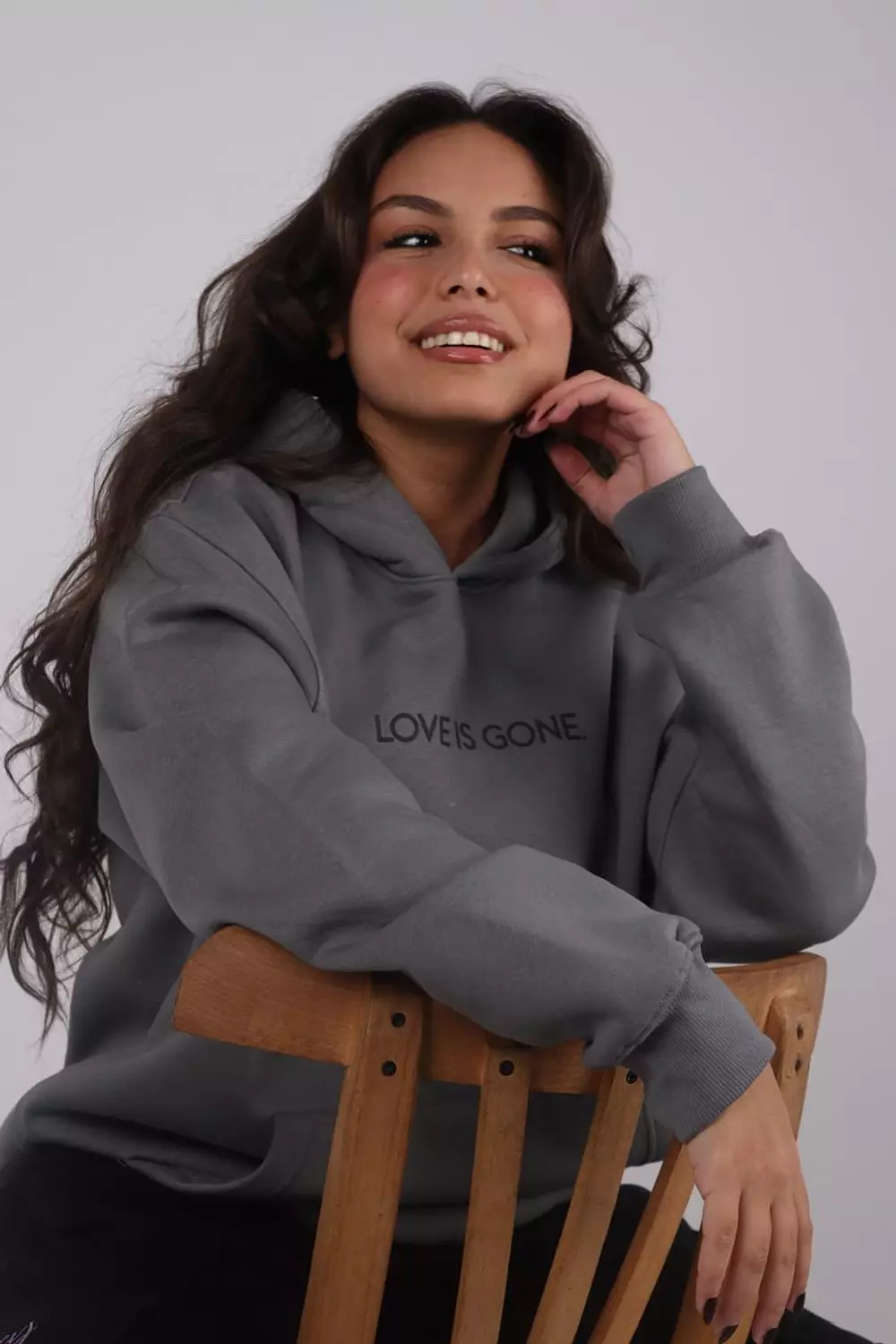 Grey Love is Gone Hoodie image