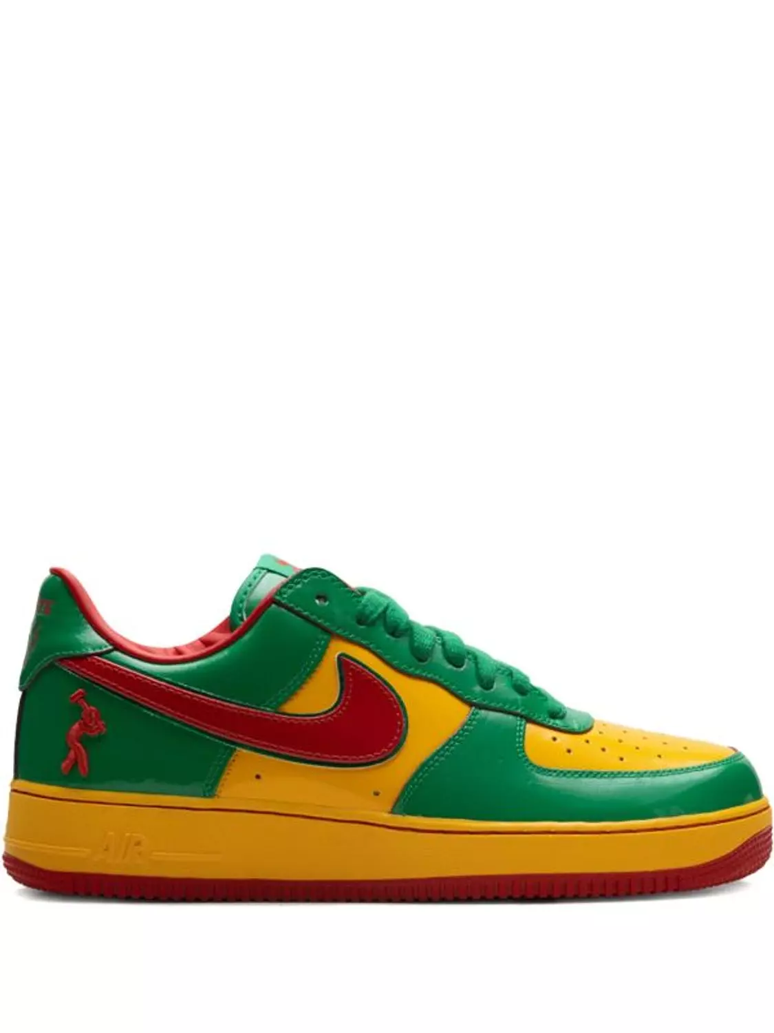 Nike x Lil Yachty Concrete Boys Air Force 1 Low "Lucky Green/Mystic Red" image