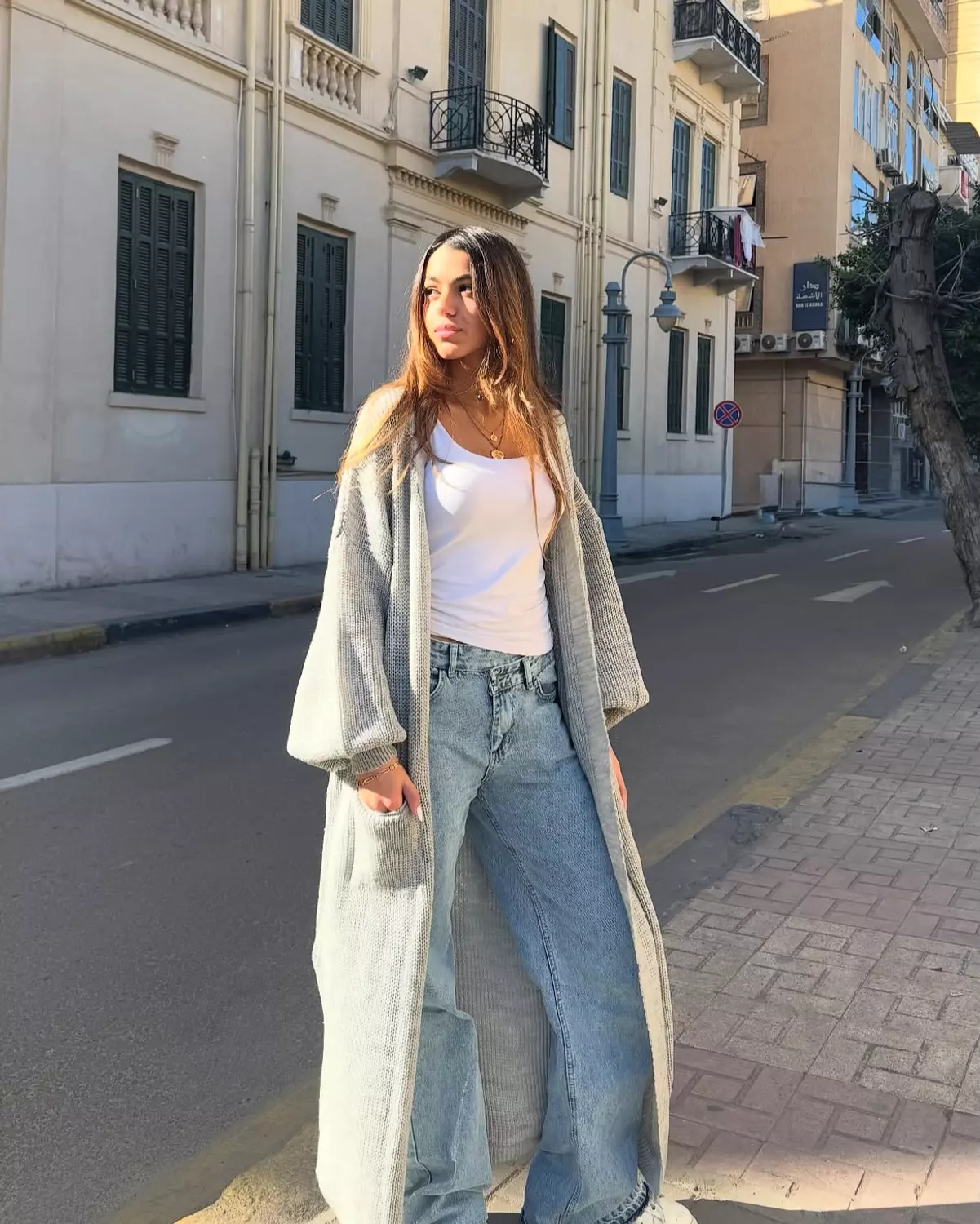 Light grey cardigan  image