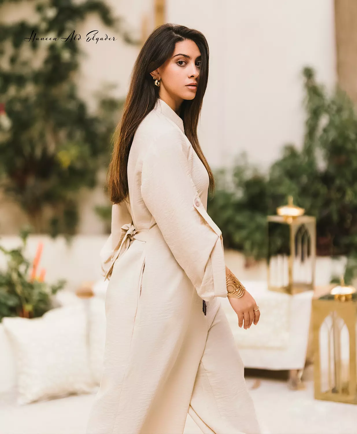 Linen jumpsuit.  3