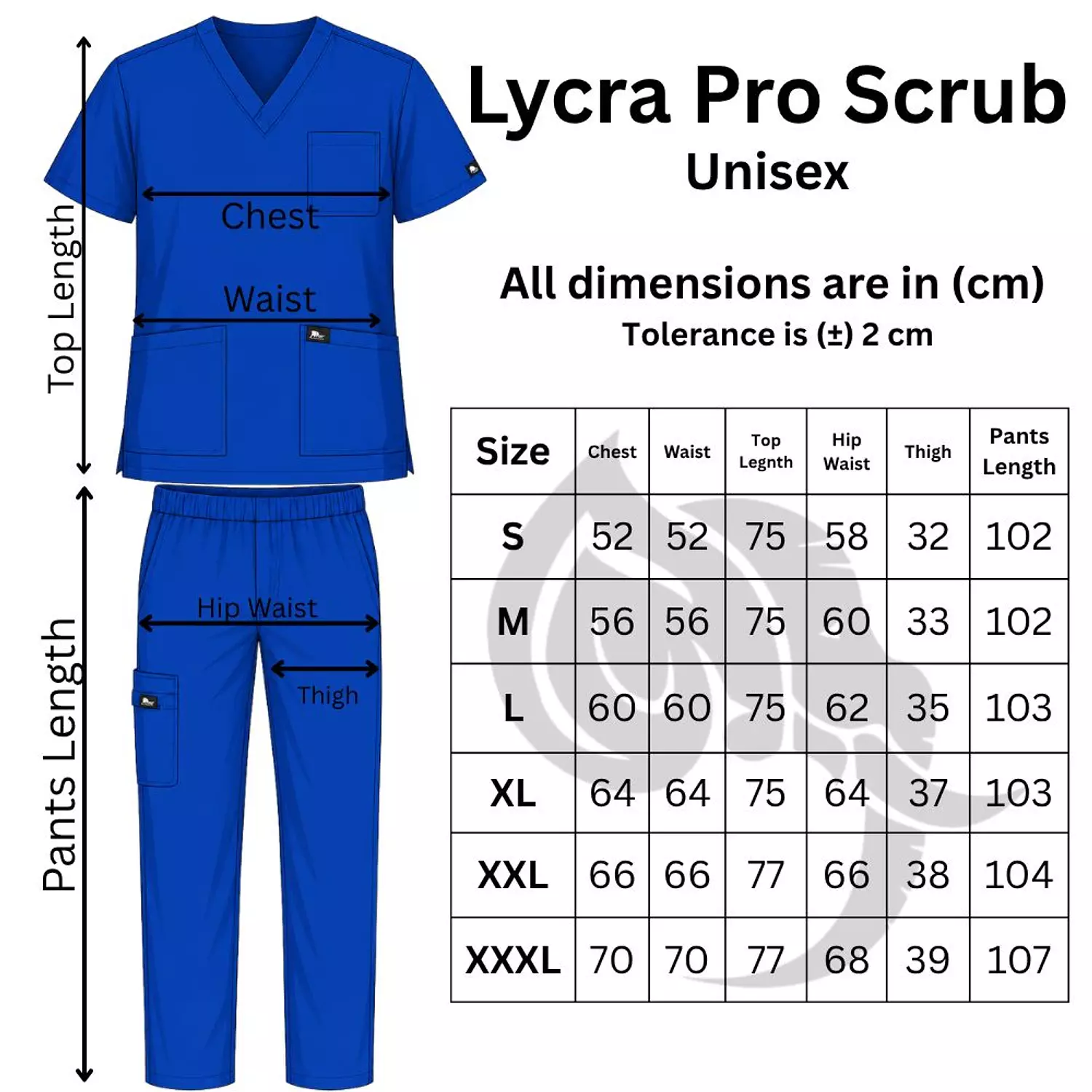 Lycra Pro Scrub 10