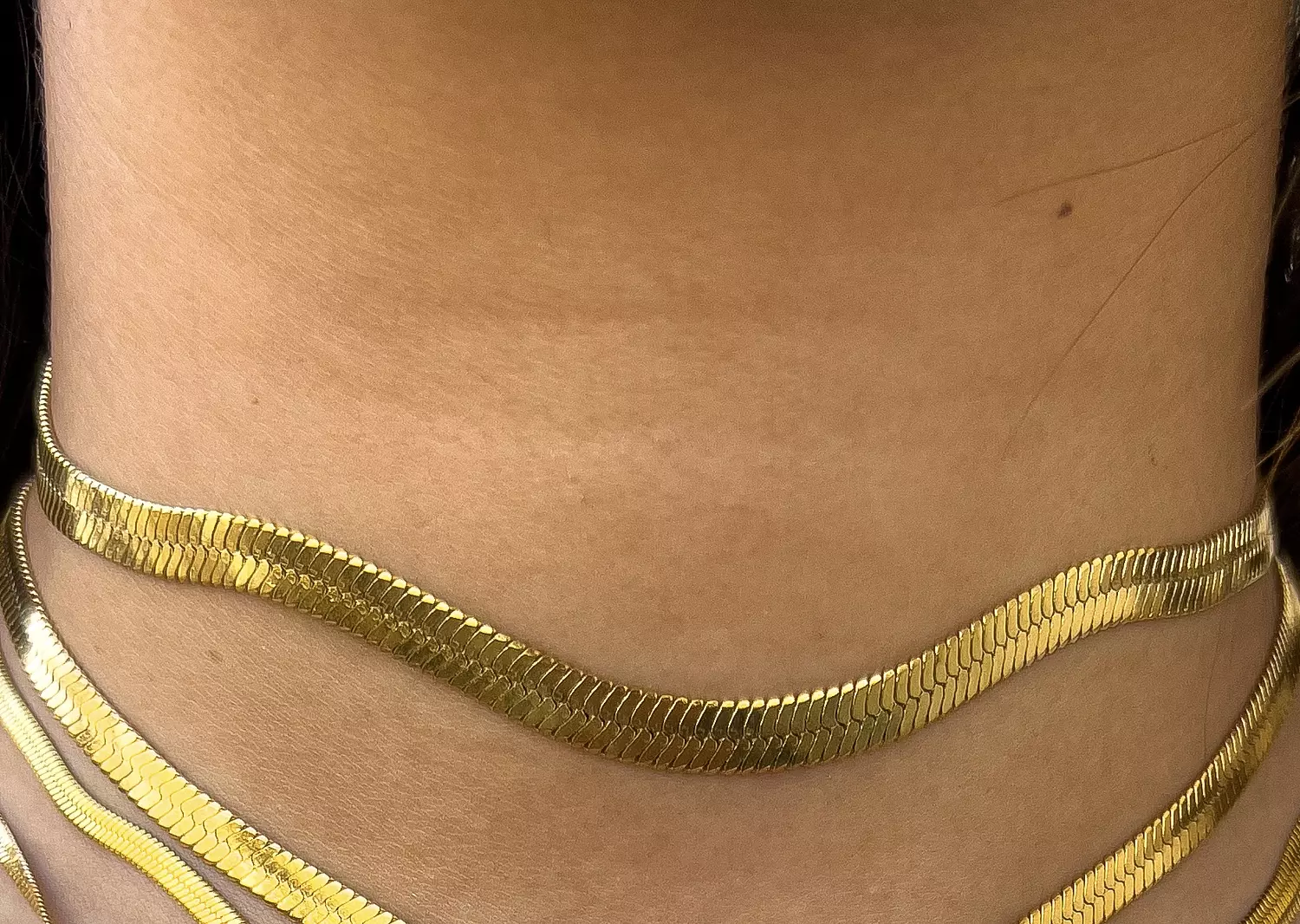 Chunky Snake Necklace  hover image
