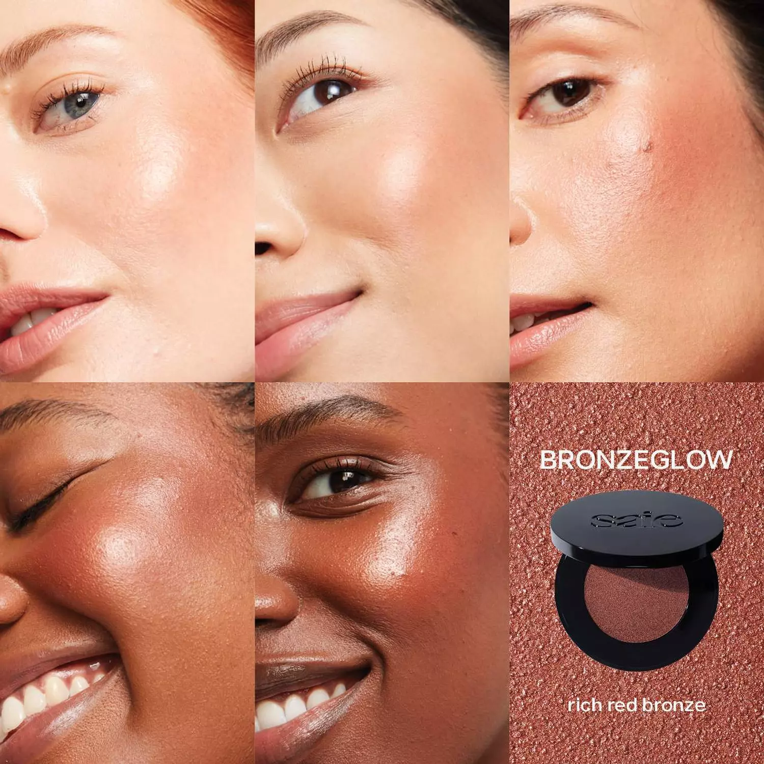 Saie  Glow Sculpt Multi-Use Cream Highlighting Blush 9