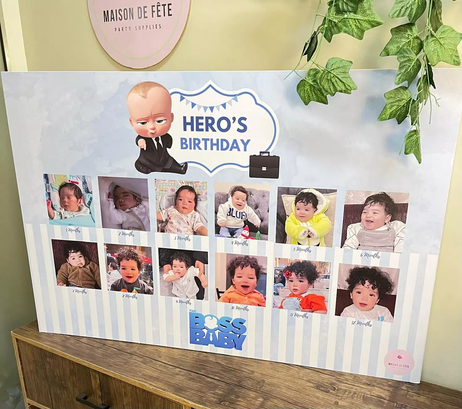 12 months Frame Banner 6