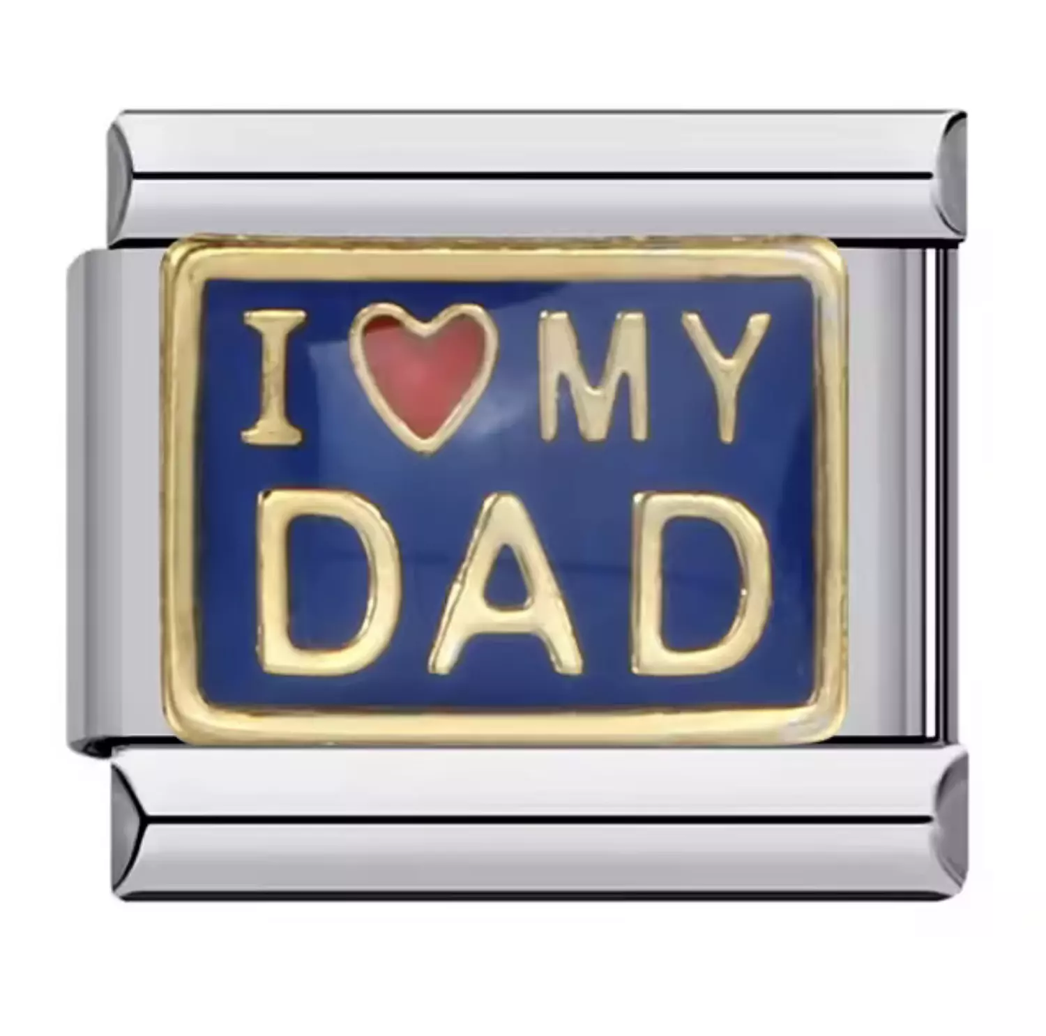 I love My dad Charm  image