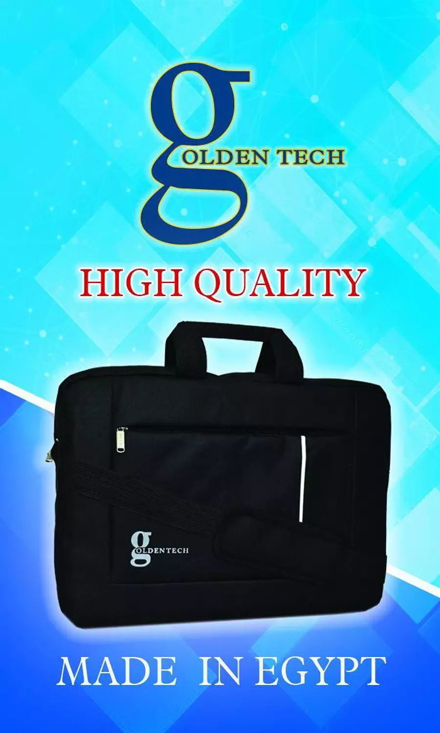 HAND BAG GOLDEN TECH hover image
