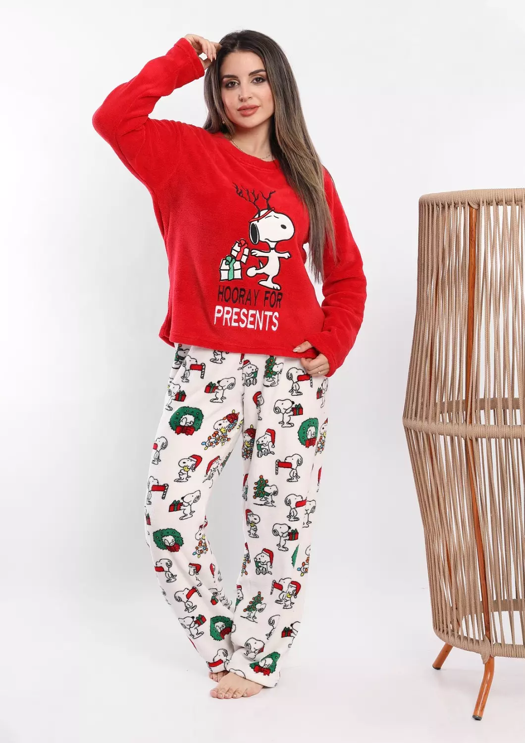 P300 Santa Snoopy pj set  image