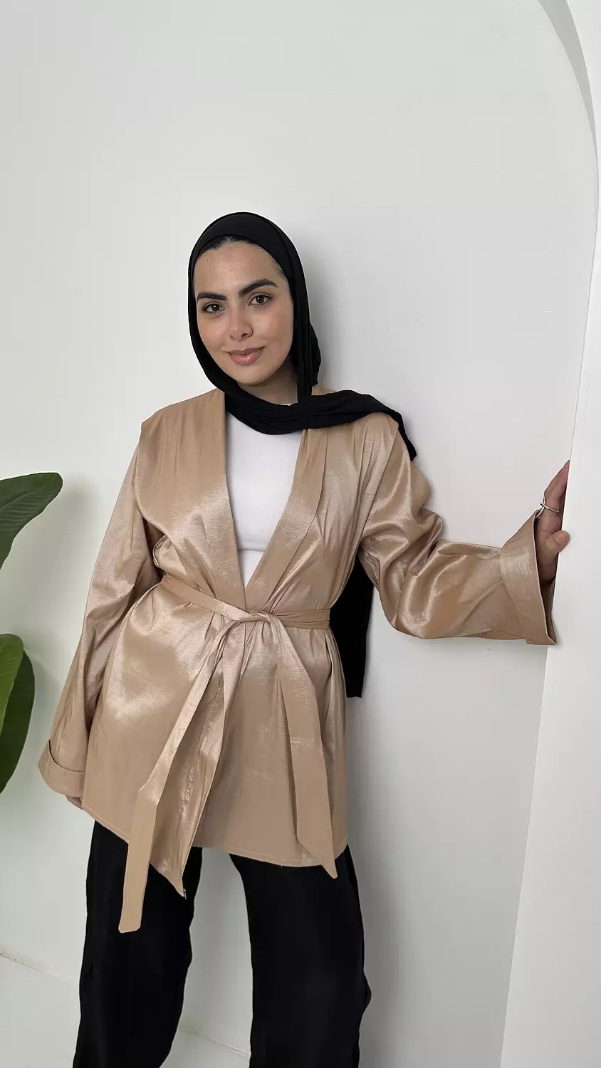 Mirelle Cardigan In Nude Pink 2