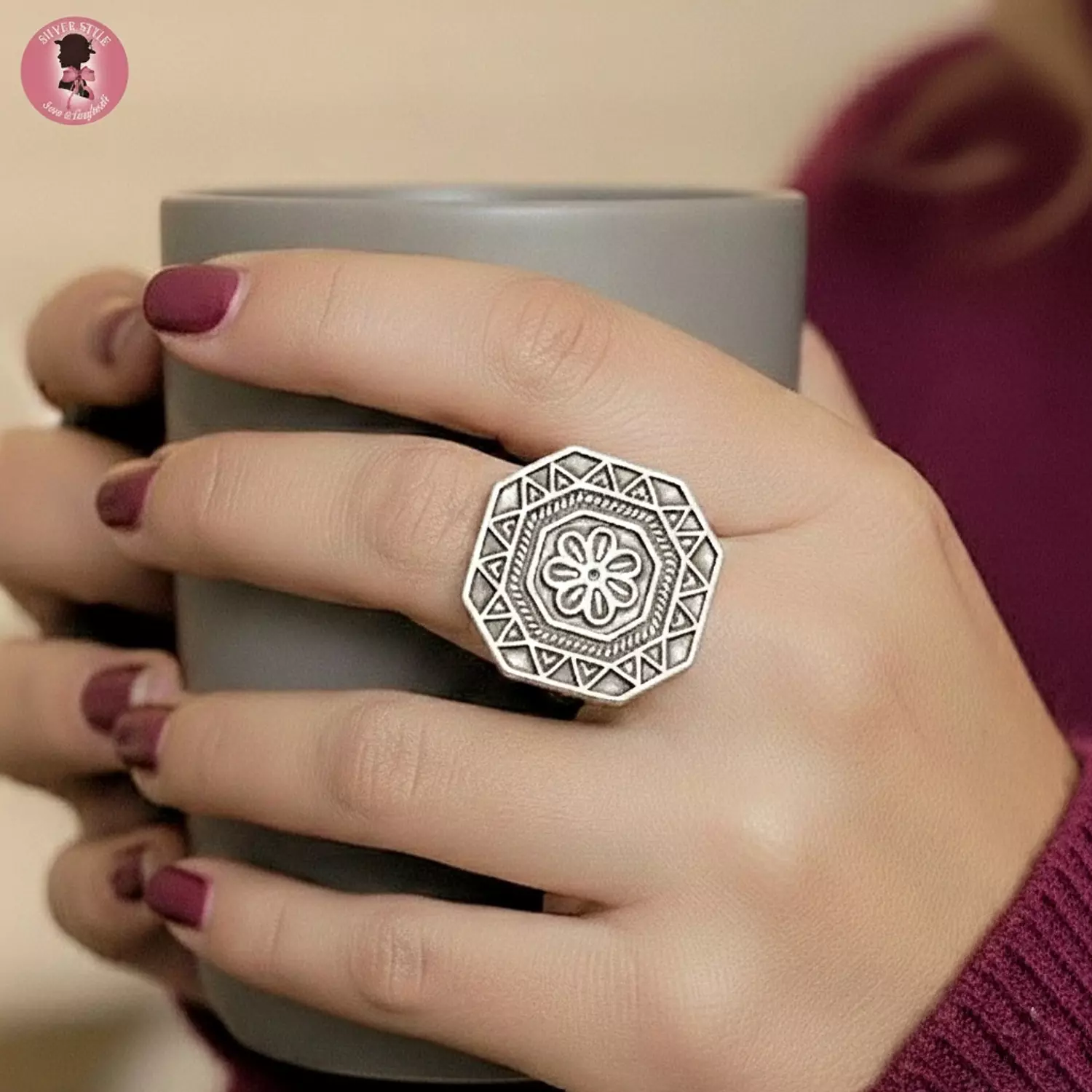 Pentagon Flower image