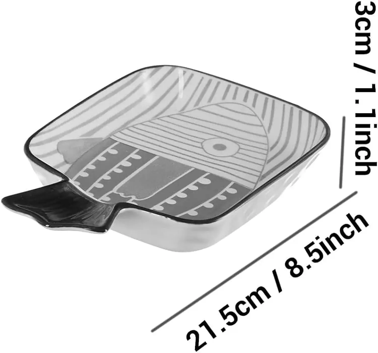 Tied Ribbons Ceramic Serving Platter 2