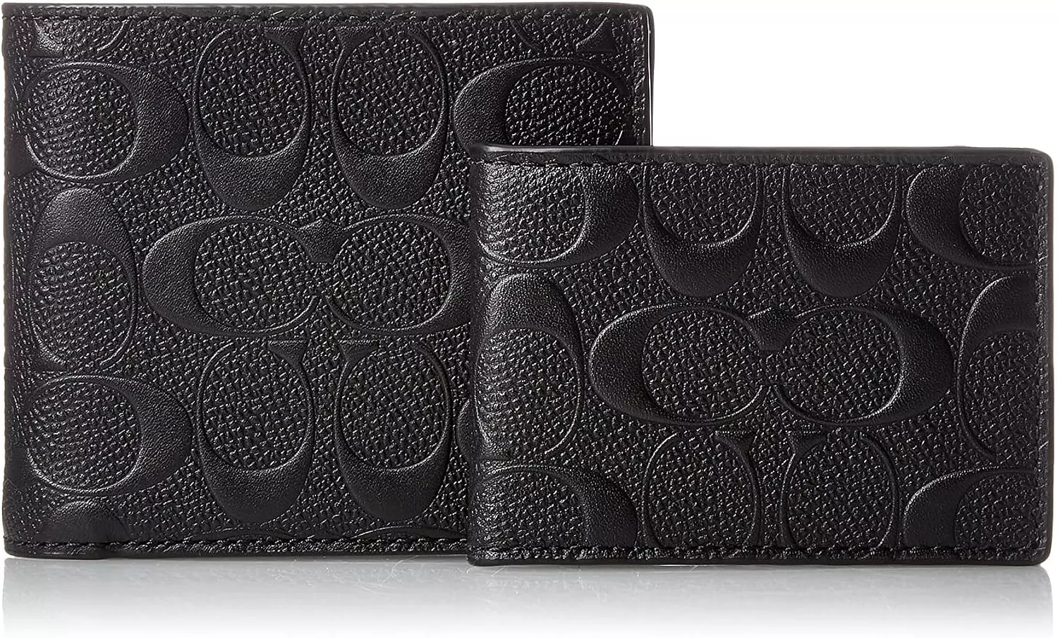 Compact Id Wallet In Signature Leather image