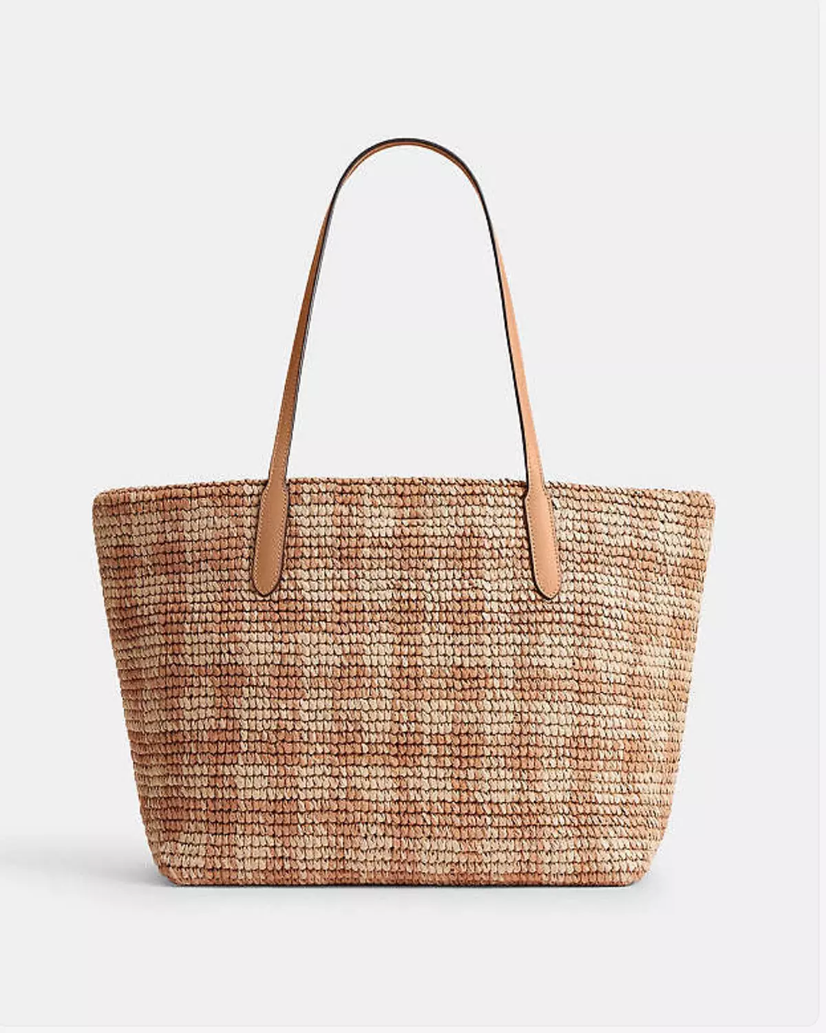 Coach City Tote Bag With Gingham Print 6