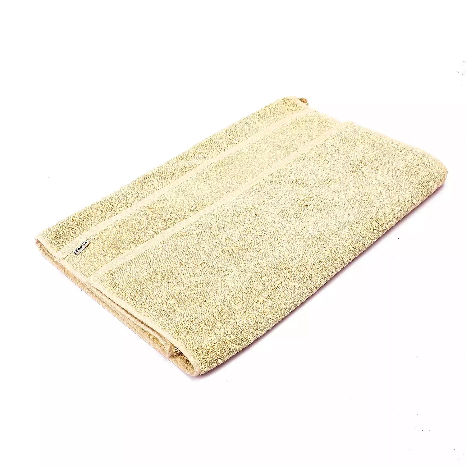 Towel  Plain 100% Cotton Size 70 x 140 cm - 2630 - Beige hover image