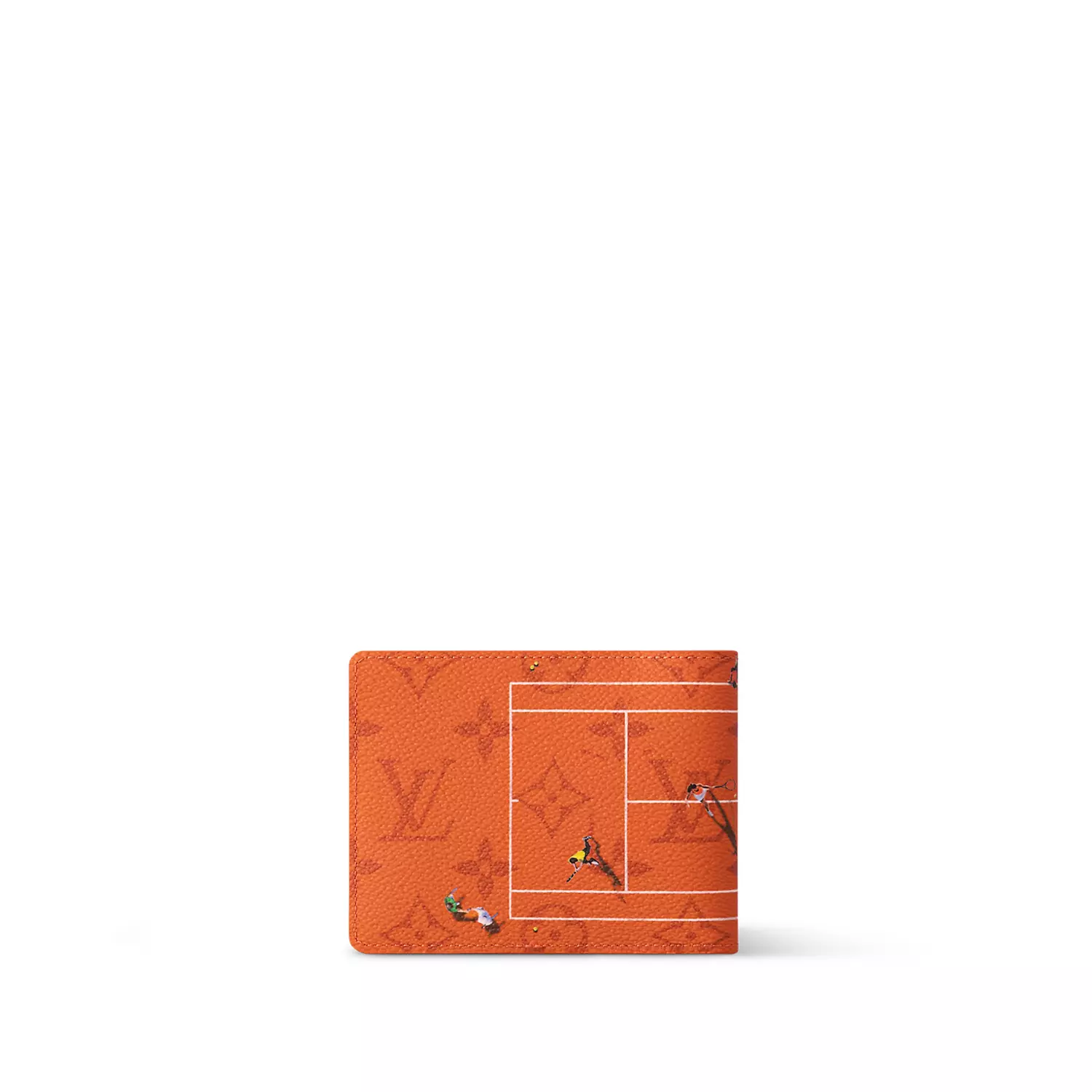 Louis Vuitton Tennis Slender Wallet in Brick Red canvas 3