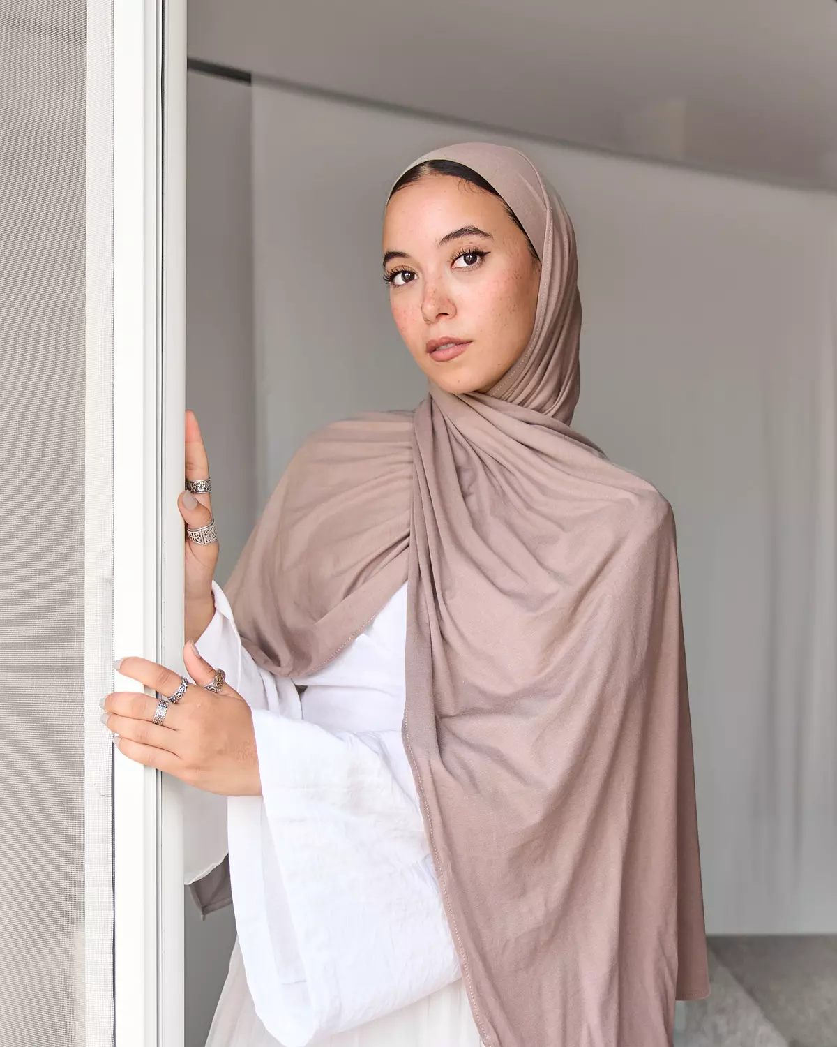 Ivory Jell With Bandana (Copy) image