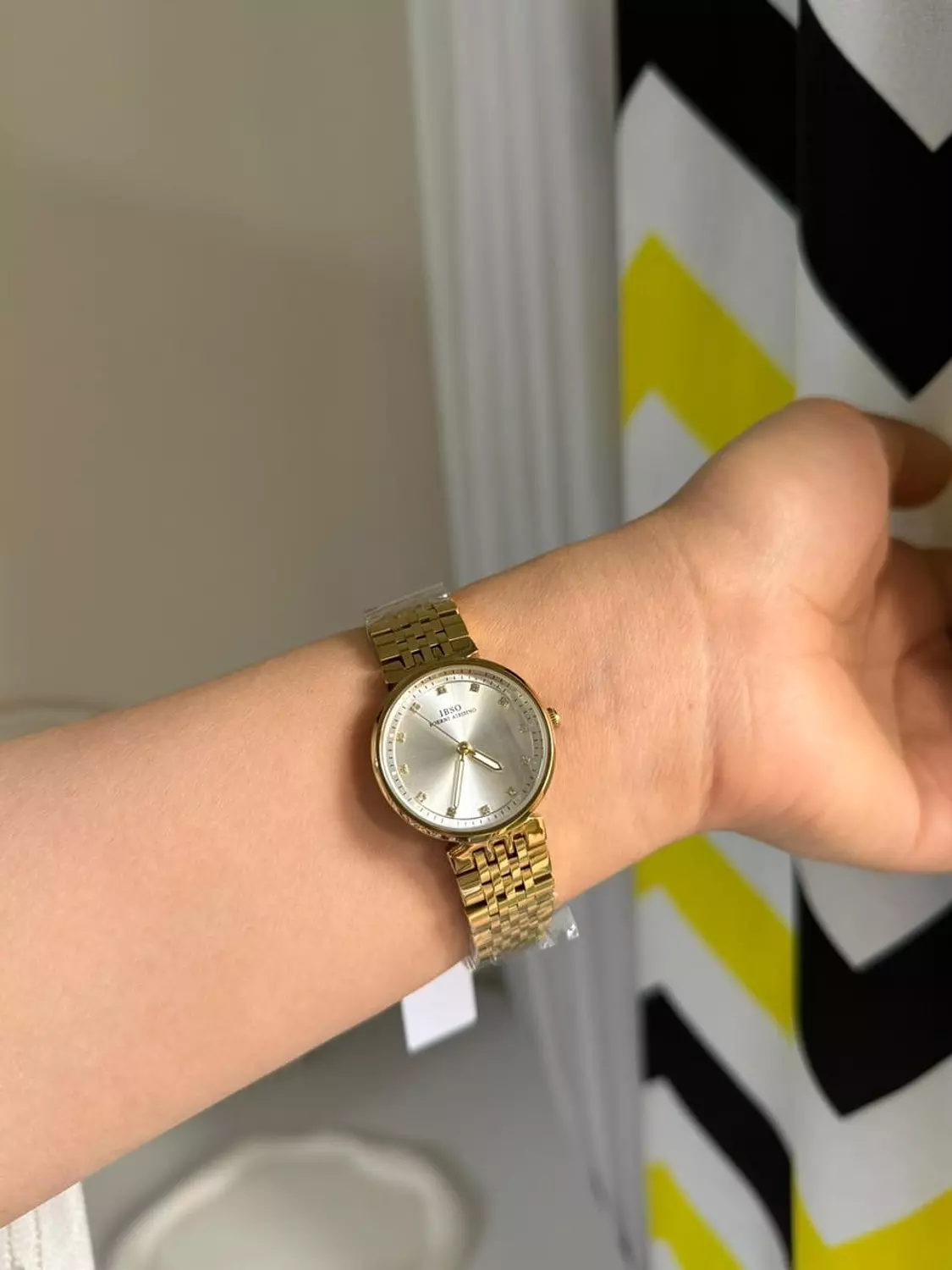 Silver Ibso watch  image