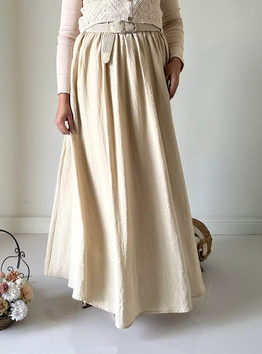 Closh linen skirt  2